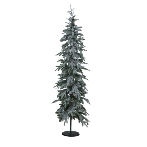 Faux Christmas tree with a white background
