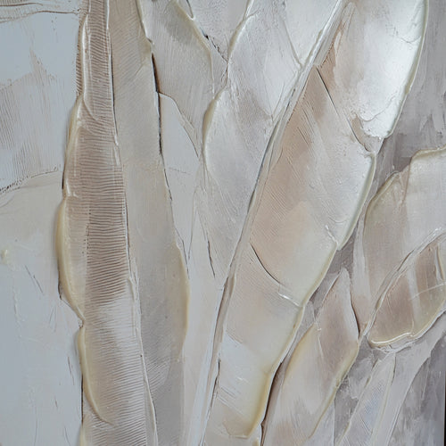 Folira Hand Painted Canvas In Frame